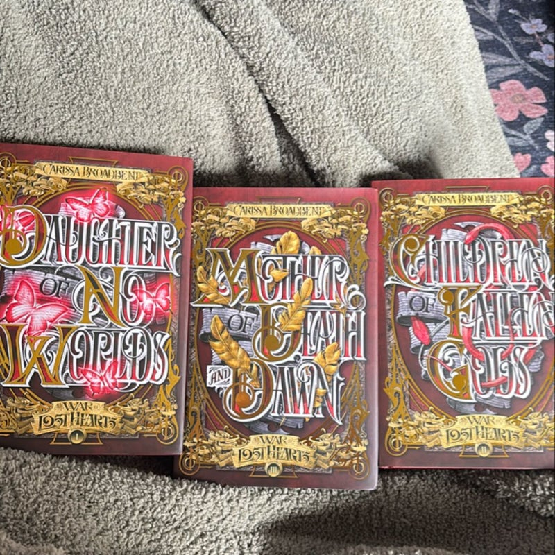 War of Lost Hearts Trilogy (Bookish Box)