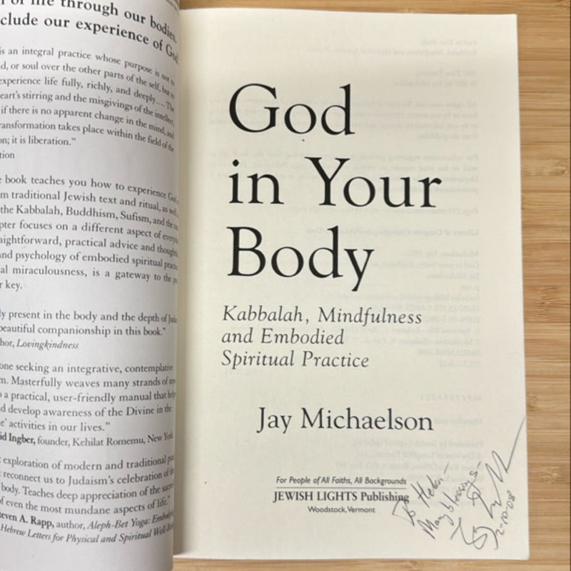 God in Your Body