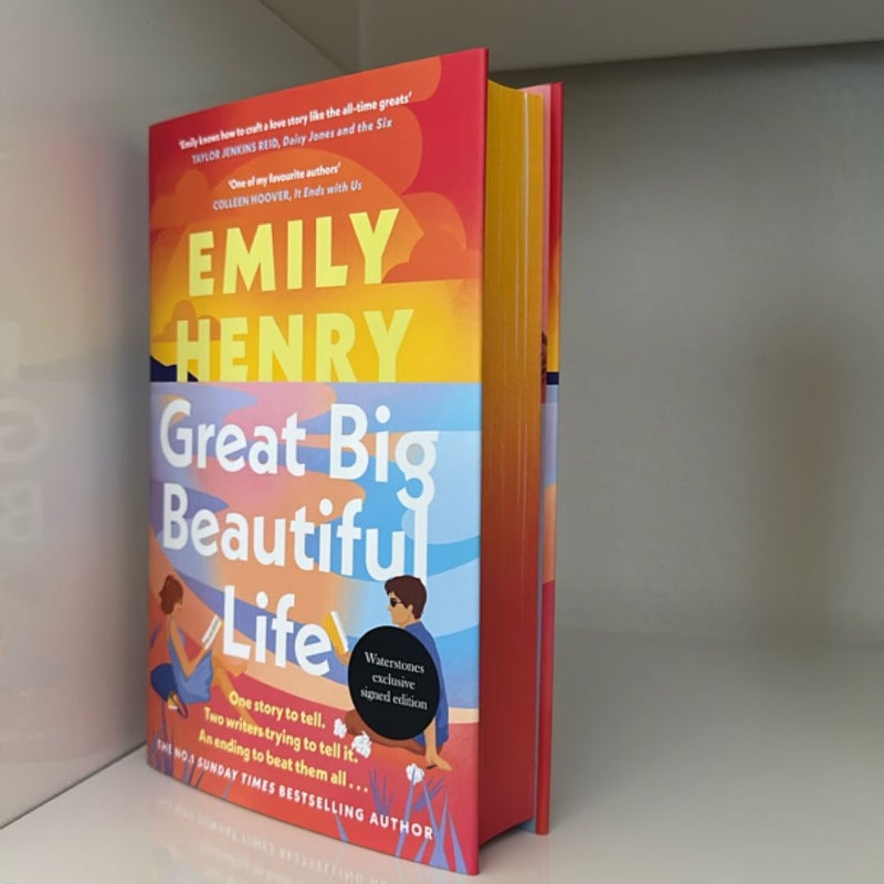 Great Big Beautiful Life-waterstones signed