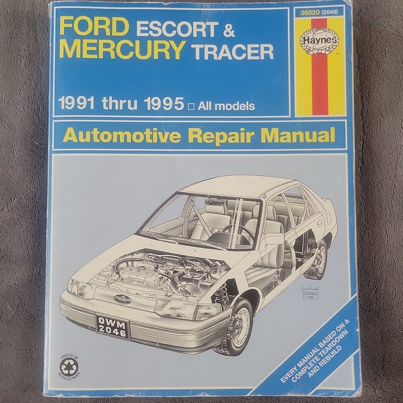 Haynes Ford Escort and Mercury Tracer, 1991-95