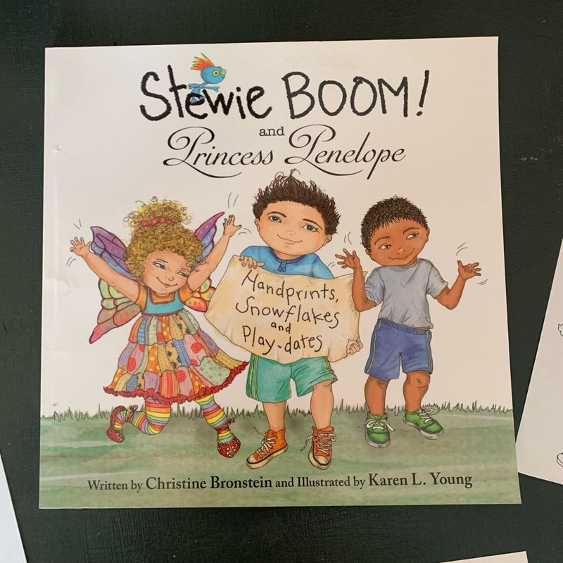 Stewie BOOM! and Princess Penelope: Handprints, Snowflakes and Play dates Little Justice Leaders Activity Pack