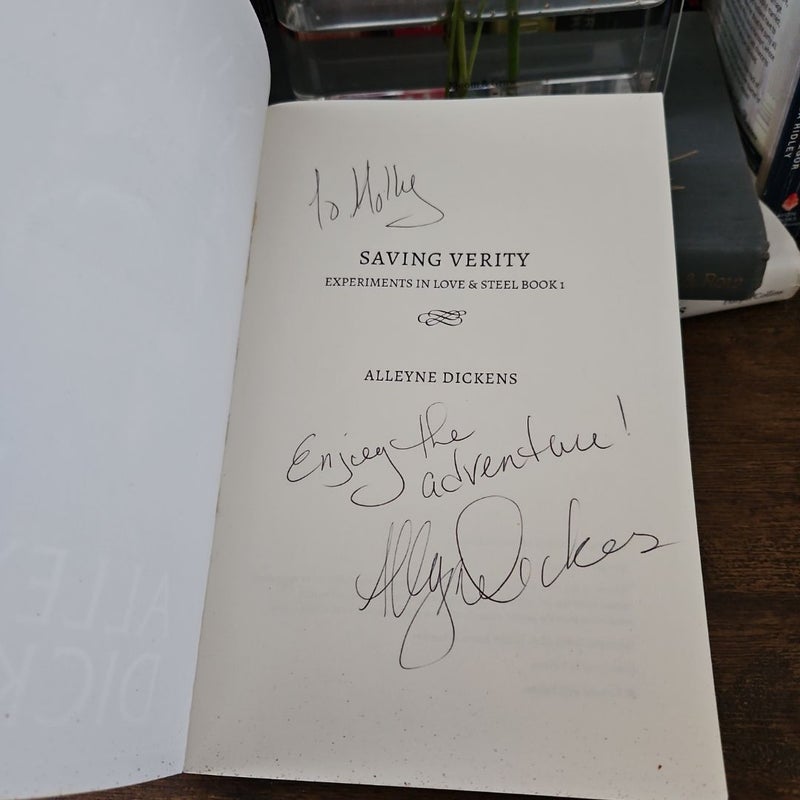 Saving Verity signed by author