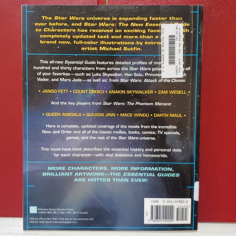 The Essential Guide to Characters, Revised Edition: Star Wars