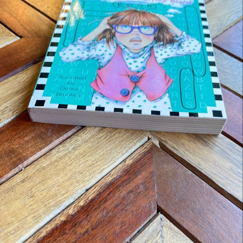 Junie B. Jones: These Puzzles Hurt My Brain! Book