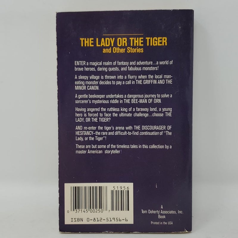 The Lady or the Tiger and Other Short Stories