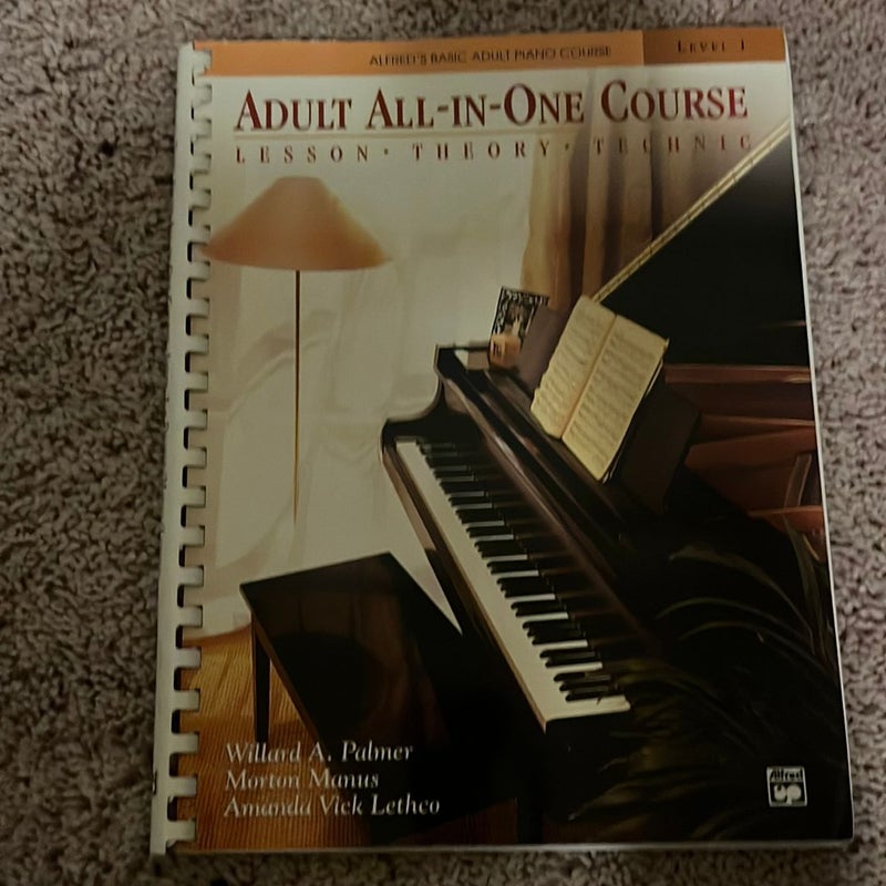 Alfred's Basic Adult All-In-One Course, Bk 1