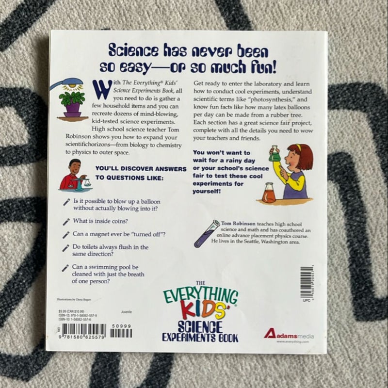 The Everything Kids' Science Experiments Book