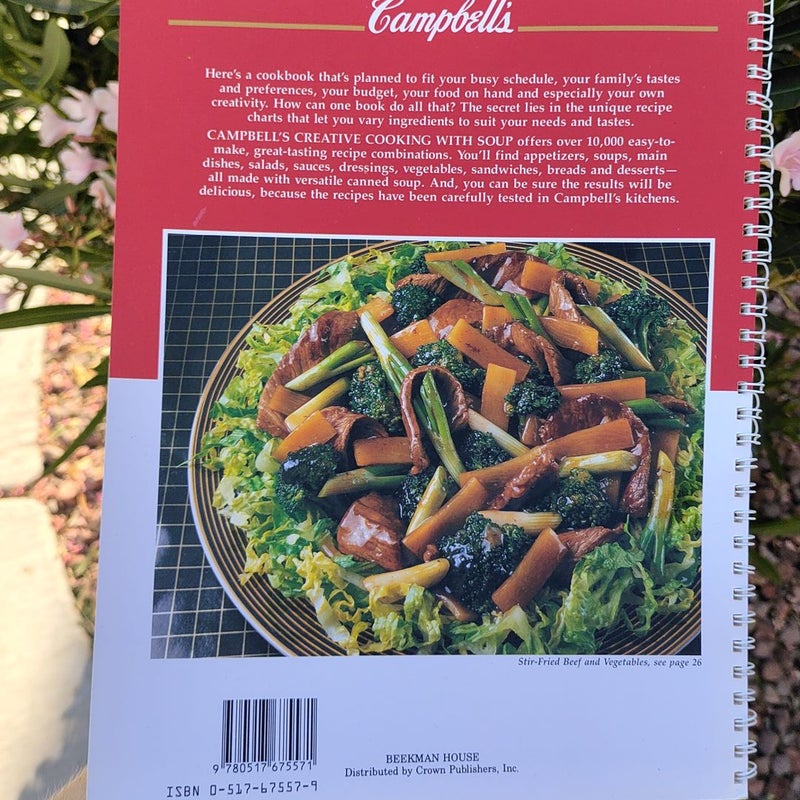 Campbell's Creative Cooking with Soup Cookbook