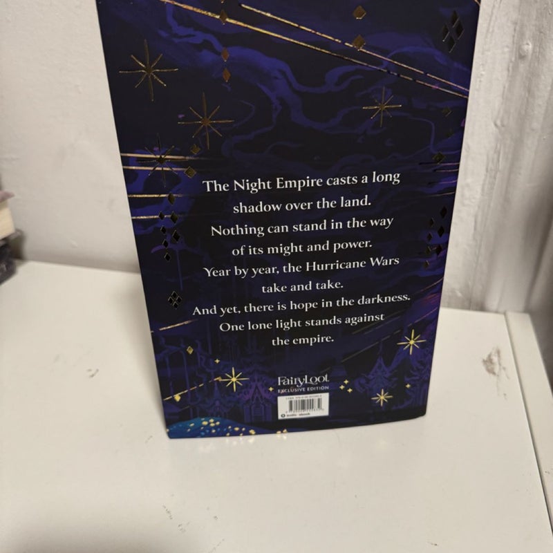 Fairyloot The Hurricane Wars SIGNED 