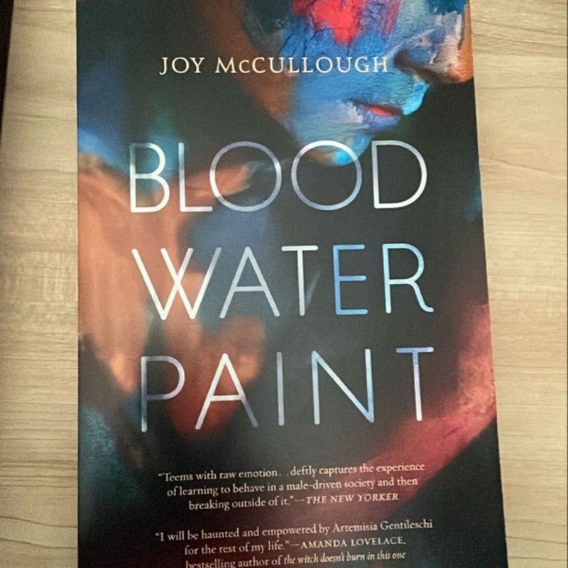 Blood Water Paint