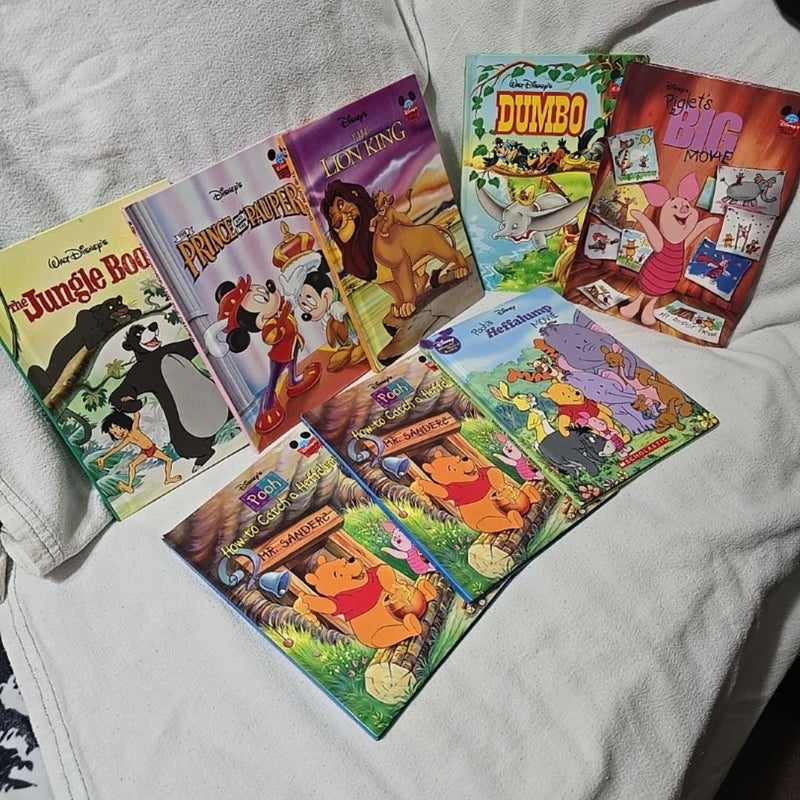 Disney's Children's Hardcover Book Bundle