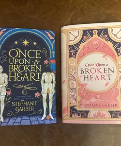 once upon a broken heart signed with special edition dust jacket Bluelyboo