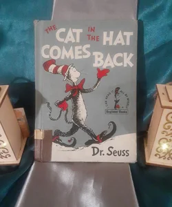 The Cat in the Hat Comes Back library hardcover 