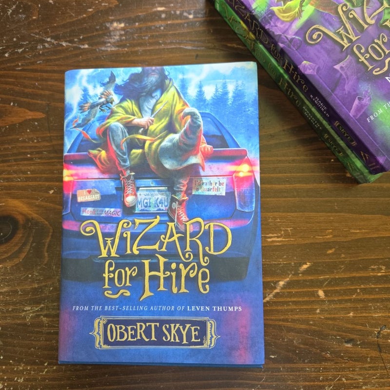 Wizard for Hire series bundle