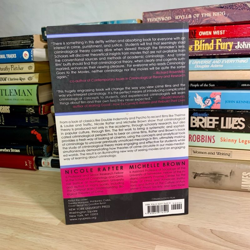 Criminology Goes to the Movies by Nicole Rafter, Michelle Brown