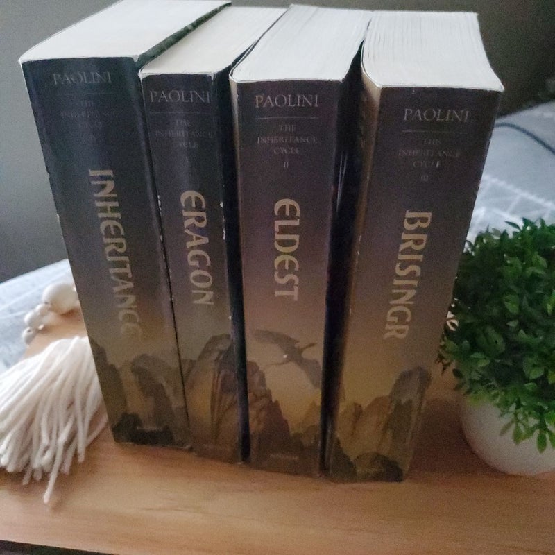 ERAGON, ELDEST, BRISINGR, INHERITANCE SET