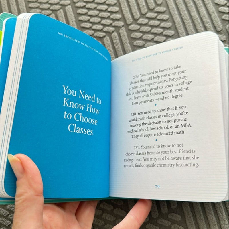 1001 Things Every College Student Needs to Know