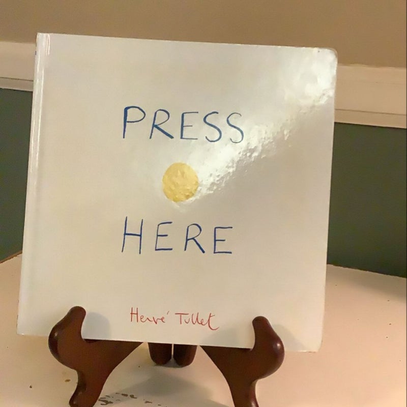 Press Here (Interactive Book for Toddlers and Kids, Interactive Baby Book)