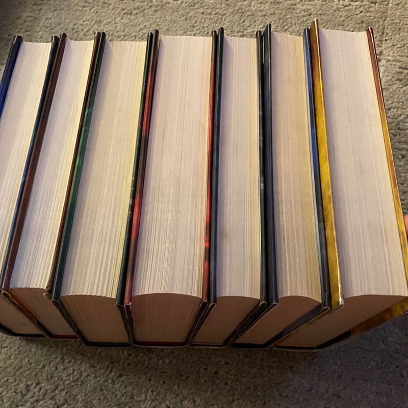 Throne of Glass Hardback Set 1st edition out of print (ToG not included)