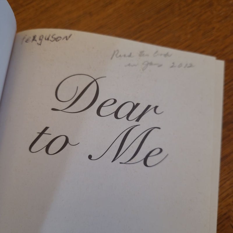 Dear to Me