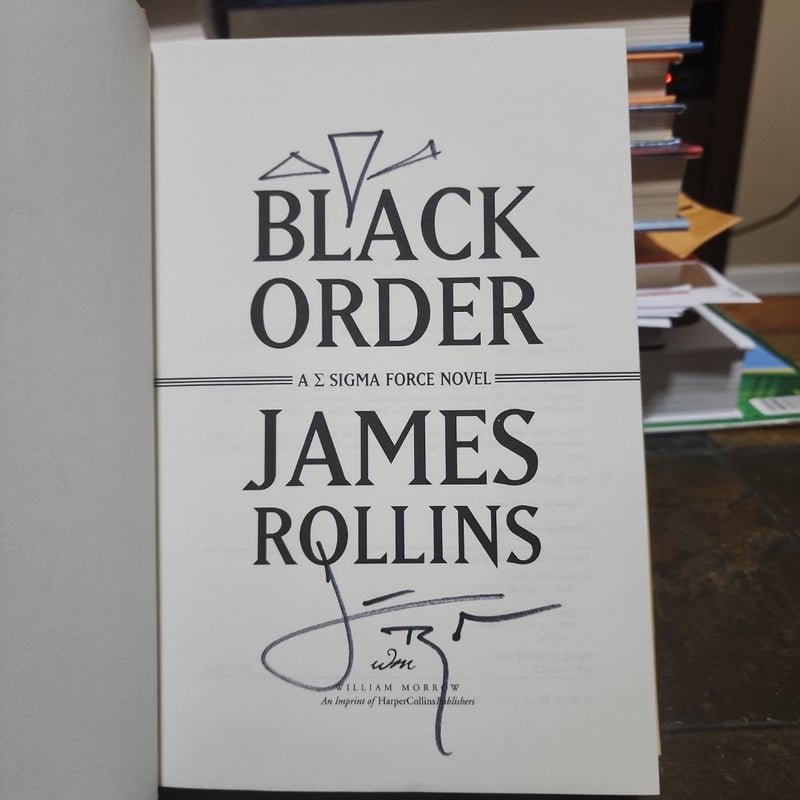 Black Order ~ SIGNED 