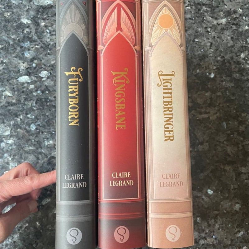 Illumicrate - The Empirium Trilogy by Claire Legrand
