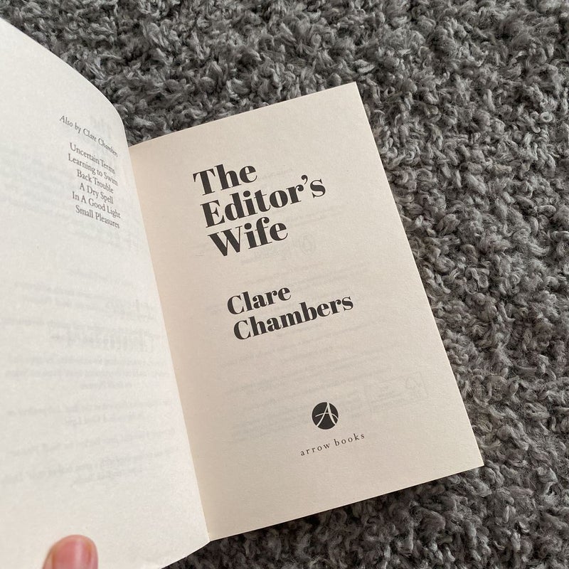 The Editor's Wife (UK Cover) 
