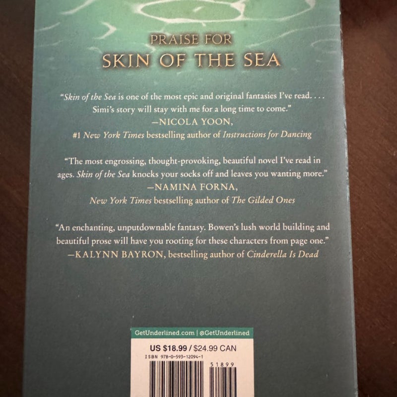 Skin of the Sea (signed copy)