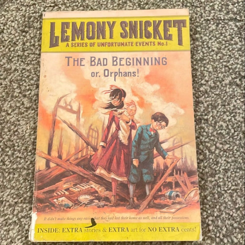 A Series of Unfortunate Events #1: the Bad Beginning