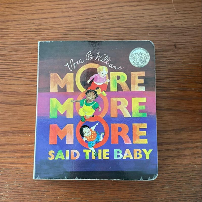 More More More, Said the Baby Board Book