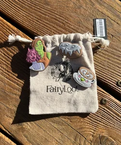 Fairyloot Legends and Lattes Croc Charms