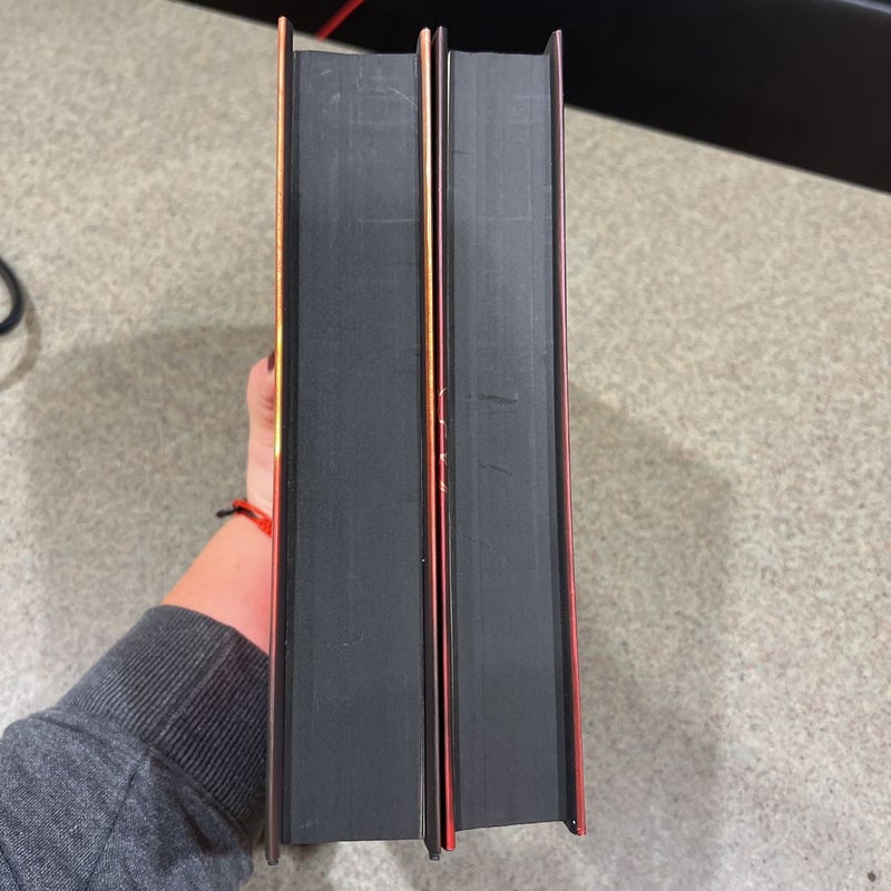 Iron flame and fourth wing special editions 