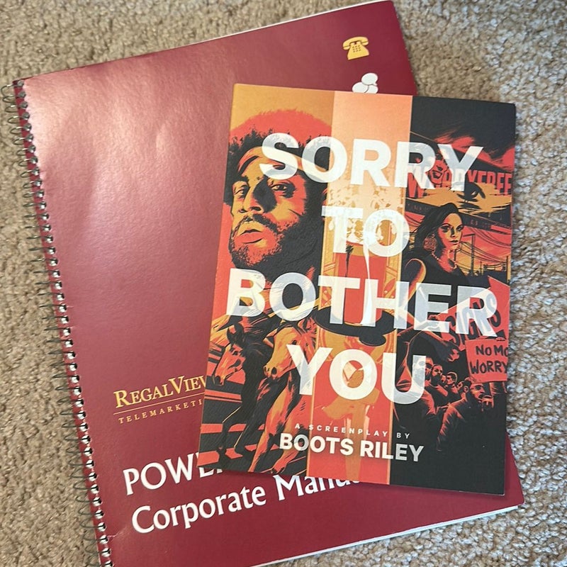 Sorry to Bother You and Power Caller Notebook