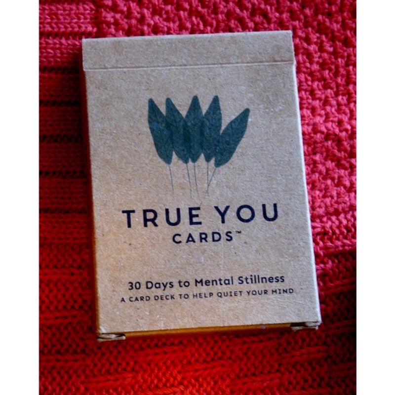 True You Cards - Pocket-Friendly Mindfulness for Overwhelmed Minds First Edition