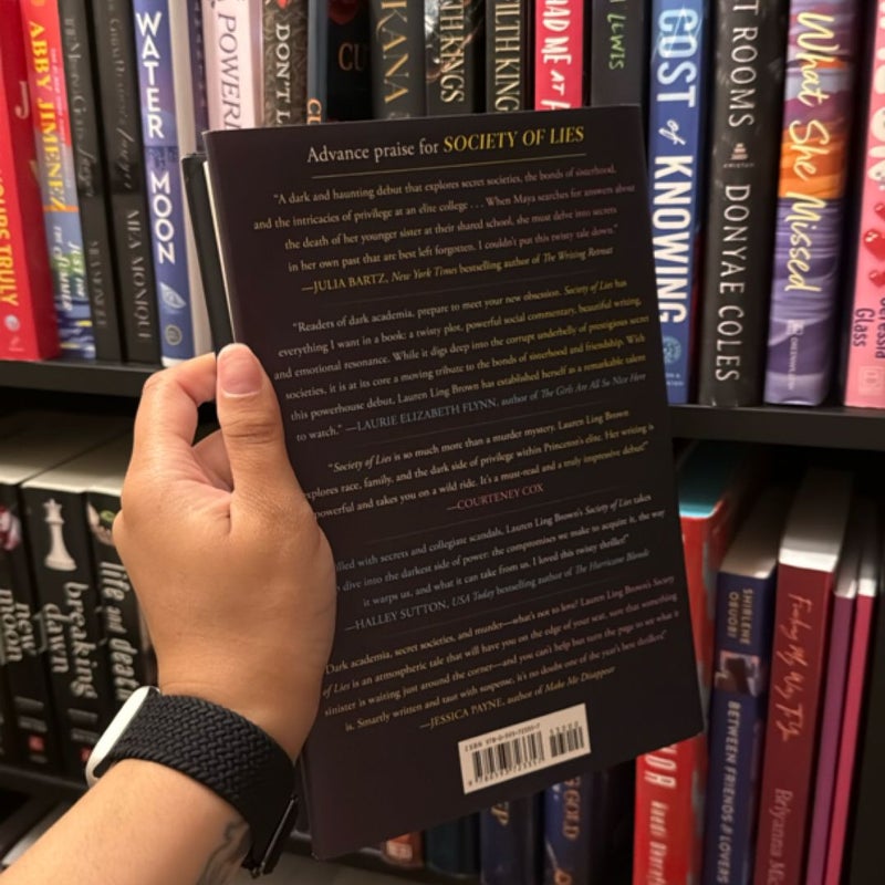 Society of Lies: Reese's Book Club