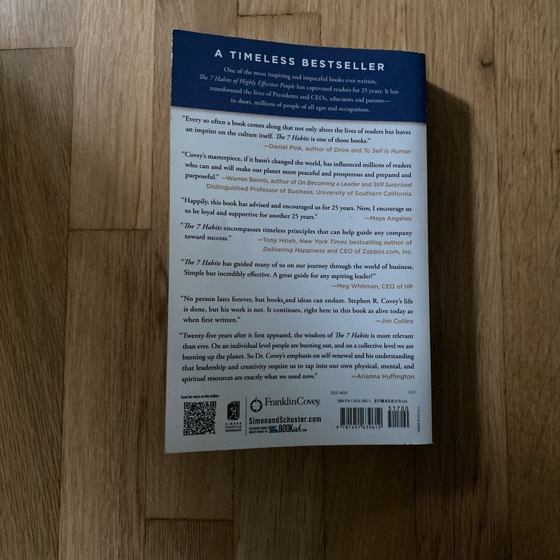 The 7 Habits of Highly Effective People