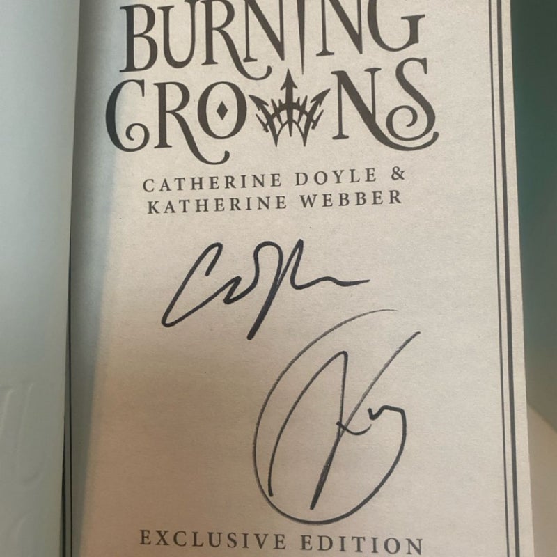 Waterstones Burning Crowns (Wren edition)