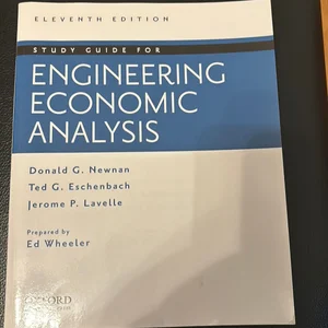 Engr Economic Analysis Study Guide