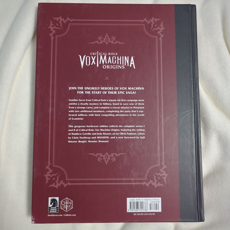 Critical Role: Vox Machina Origins Library Edition: Series I and II Collection