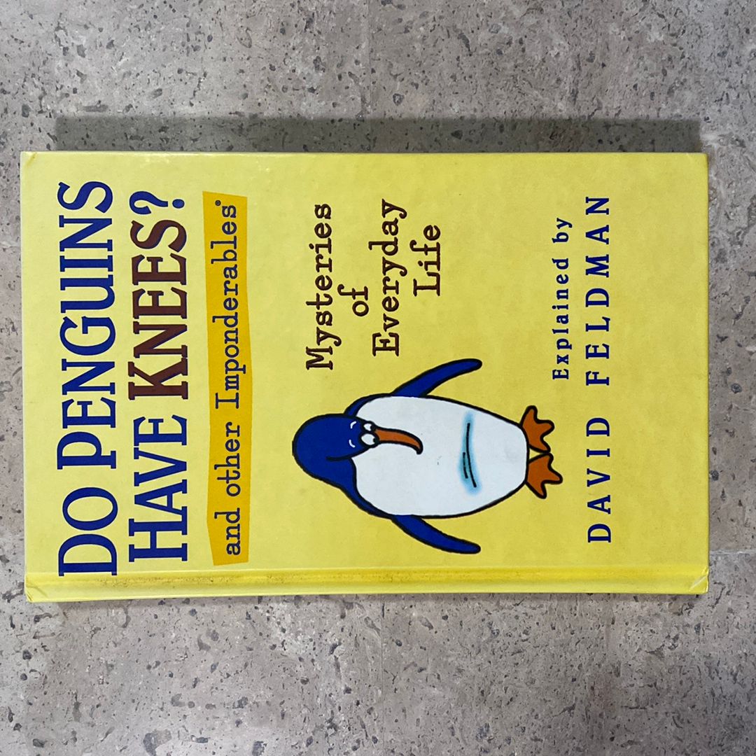 Do penguins have knees?