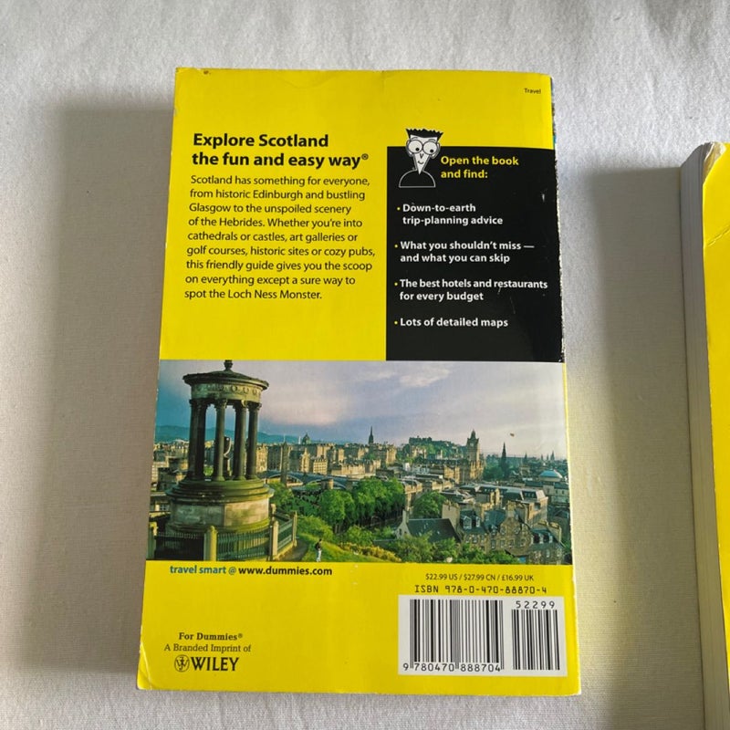 Scotland for Dummies Book Bundle!