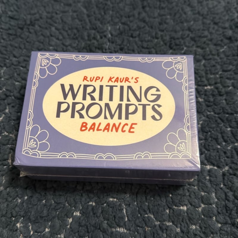 Rupi Kaur's Writing Prompts Balance