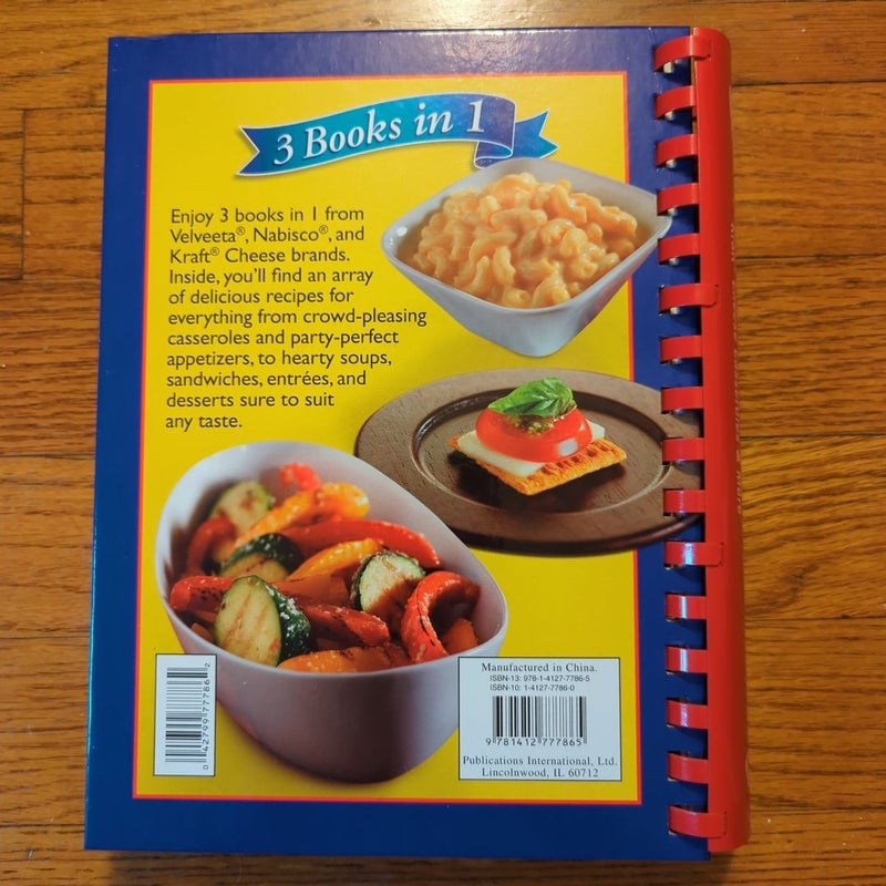 3 Books in 1 Cookbook - Kraft, Nabisco, Velveeta