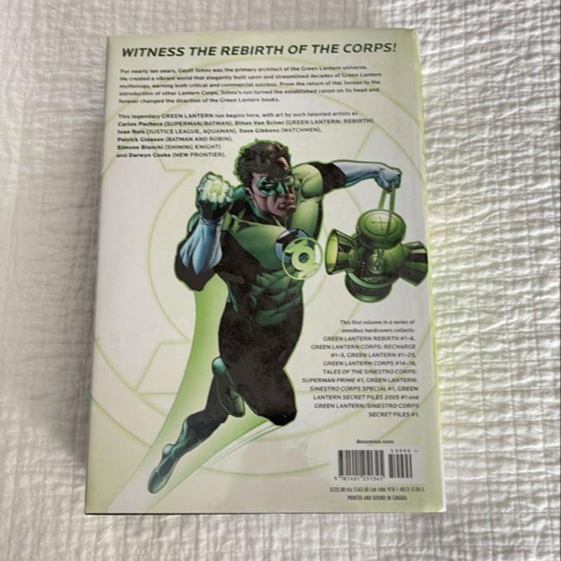 Green Lantern by Geoff Johns Omnibus Vol. 1