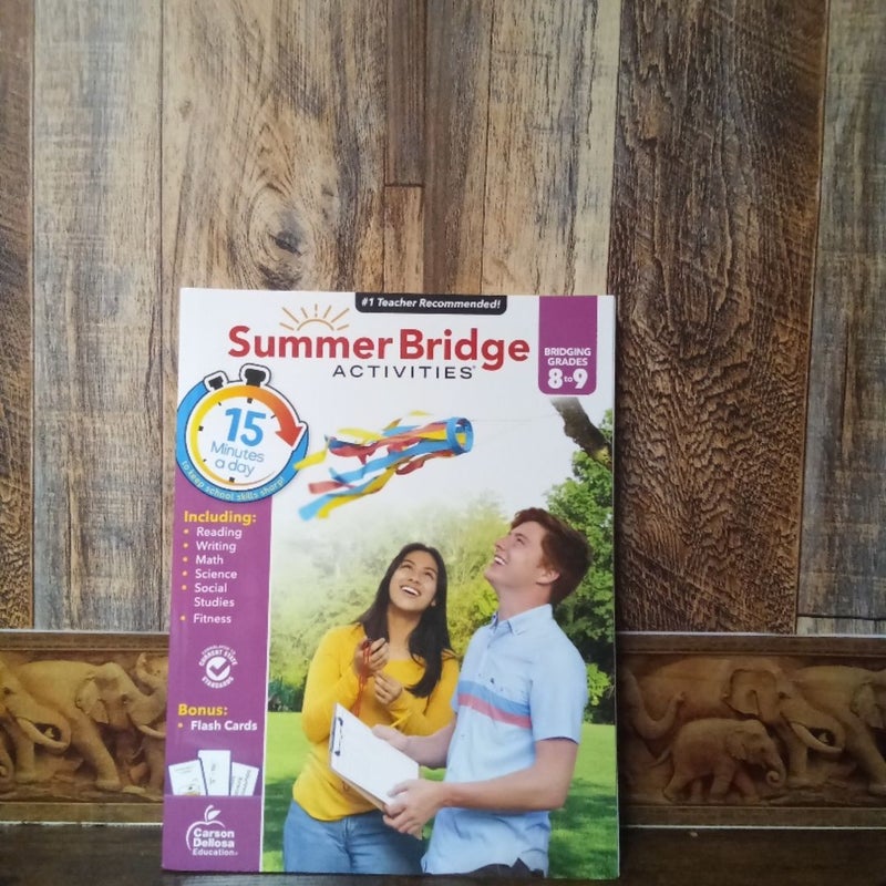 Summer Bridge Activities, Grades 8 - 9