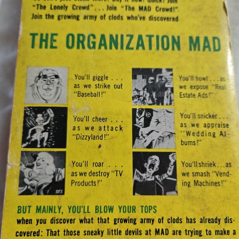 Mad magazine book vintage 1963 