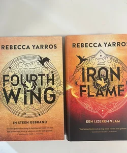 Fourth Wing & Iron Flame (Netherlands Editions w/ sprayed Dragon edges)