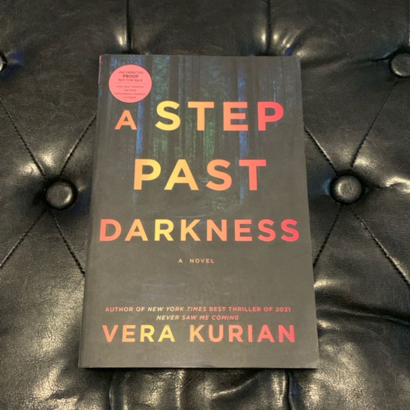 A Step Past Darkness (arc copy)