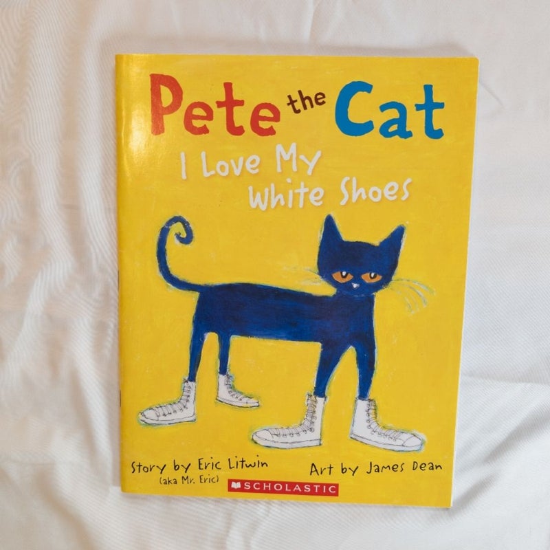 Pete the Cat Scholastic Book Lot Of 7 By James Dean