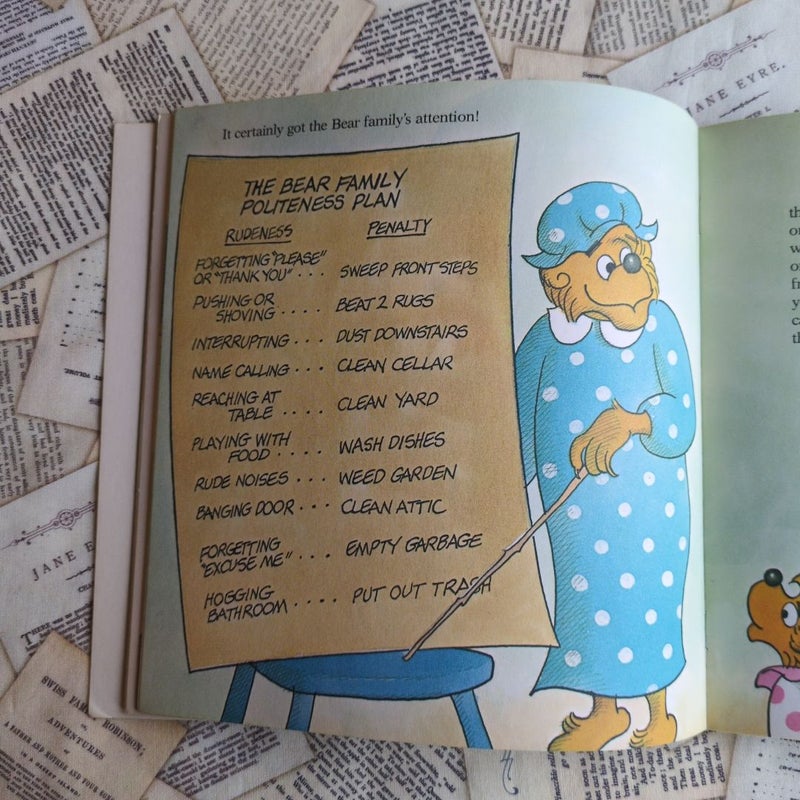 The Berenstain Bears Forget Their Manners